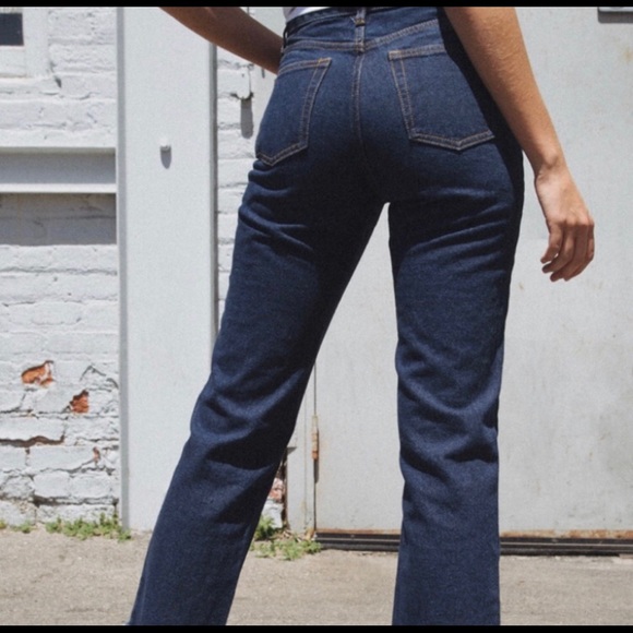 BRAND NEW! Brandy Melville/ Galt Dark Millie Jeans - Picture 4 of 4